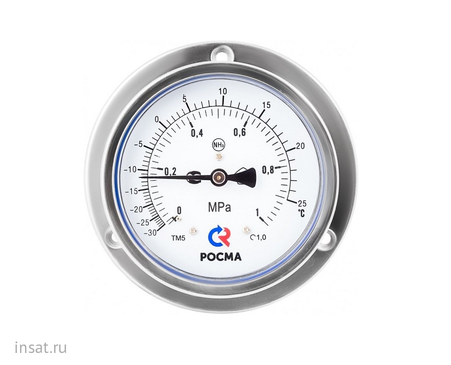 Мановакуумметр ТМВ6 NH3 (ТМВ-621 NH3) РОСМА - цена, описание ...